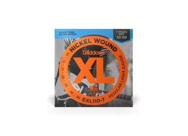 D'Addario XL Nickel Wound Electric 7-String