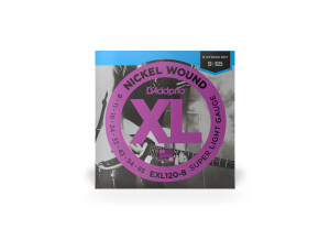 D'Addario XL Nickel Wound Electric 8-String
