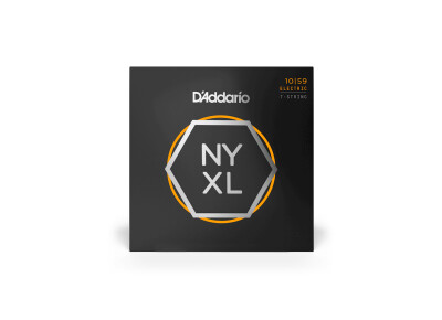 D'Addario NYXL Nickel Wound Electric Guitar 7-String