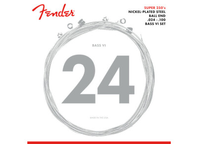 Fender Super 250's Nickel-Plated Steel Bass VI Strings