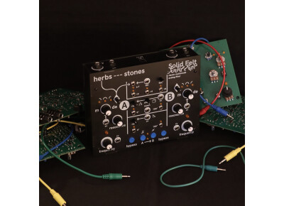 Herbs and Stones Solid Felt