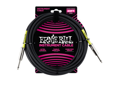 Ernie Ball Classic Instrument Cable Straight/Straight 20'