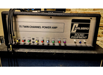 Carlsbro 75 Twin channel power amp