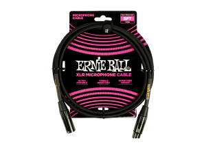 Ernie Ball Braided XLR Microphone Cable Male/Female 5'