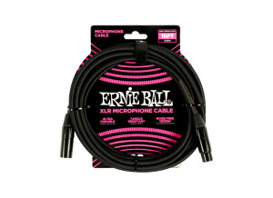 Ernie Ball Braided XLR Microphone Cable Male/Female 15'