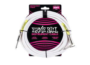 Ernie Ball Classic Instrument Cable Straight/Angle 20'