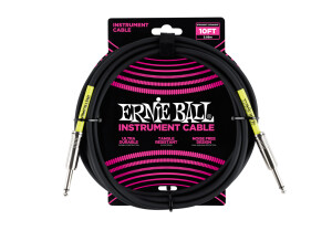 Ernie Ball Classic Instrument Cable Straight/Straight 10'