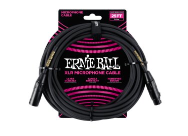 Ernie Ball Classic XLR Microphone Cable Male/Female 25'