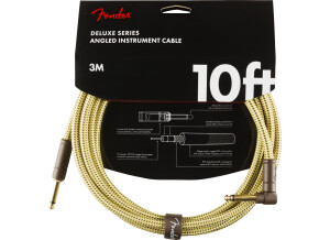 Fender Deluxe Angled Instrument Cable 10'