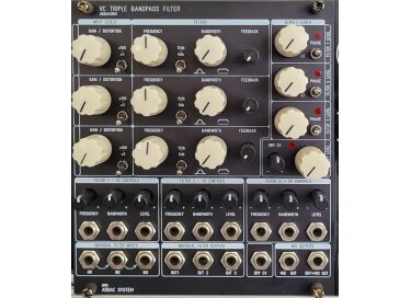 ADDAC System 603 VC TRIPLE BANDPASS FILTER