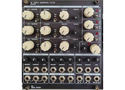 ADDAC System 603 VC TRIPLE BANDPASS FILTER