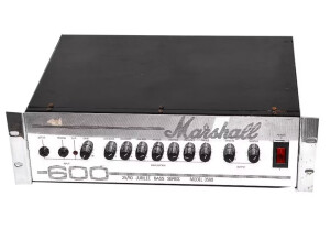 Marshall 3560 Silver Jubilee 25/50 1987 Silver 600 watt Bass Head