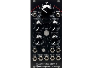 Erica Synths Black Stereo Delay 2