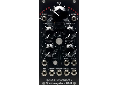 Erica Synths Black Stereo Delay 2