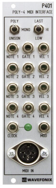 Découvrez le module MIDI P401 Poly-4