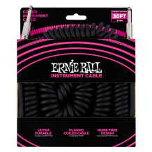 Ernie Ball Coiled Instrument Cable Straight/Straight 30'