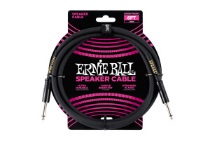 Ernie Ball Classic Speaker Cable Straight/Straight 6'