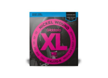 D'Addario XL Nickel Wound Bass 6-String