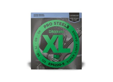 D'Addario XL Pro Steels Wound Bass 5-String
