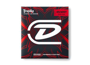 Dunlop String Lab Robert Trujillo Stainless Steel Tapered 4-String Bass Set