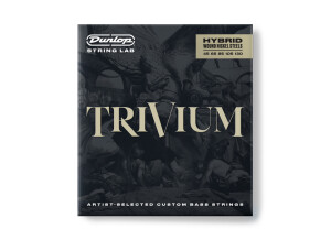 Dunlop Trivium Hybrid Wound Nickel Bass String Set