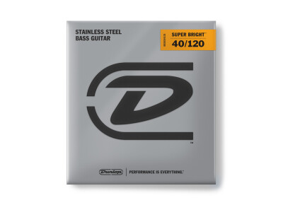 Dunlop Super Bright Stainless Steel Bass 5-String Set