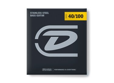 Dunlop Stainless Steel Bass 4-String Set