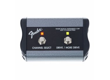 Fender 2-Button 3-Function Footswitch: Channel-Gain-More Gain