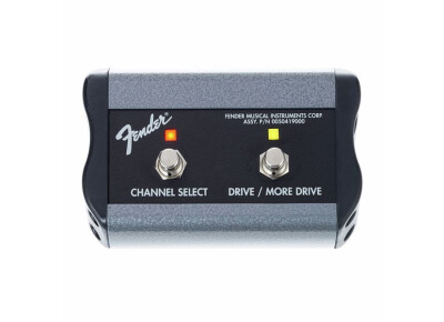 Fender 2-Button 3-Function Footswitch: Channel-Gain-More Gain