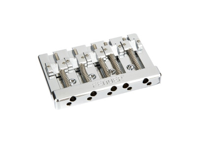 Fender Himass 5-String Bass Narrow Bridge Assembly with Brass Saddles