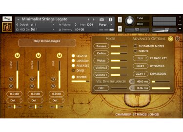 Strezov Sampling Minimalist Violins Legato