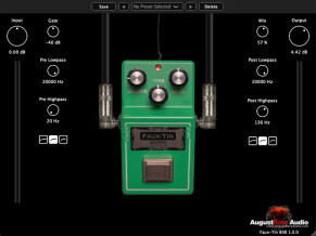 AugustRose Audio Faux-Tin 808 Overdrive