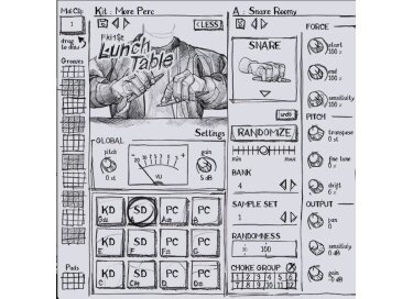 Beatsurfing LunchTable – 1$t Pen Tapping Plugin