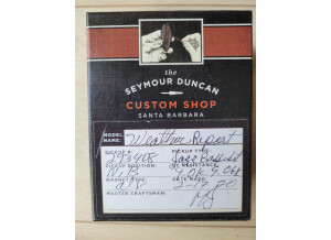 Seymour Duncan Custom Shop Weather Report Jazz Bass Set