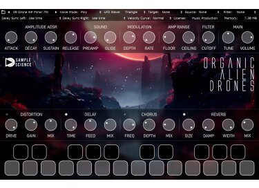 SampleScience Organic Alien Drones