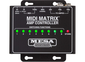 Mesa Boogie MIDI Matrix Amp Controller