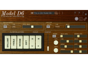Genuine Soundware / GSi Model D6 - Physical Modeling Clavinet