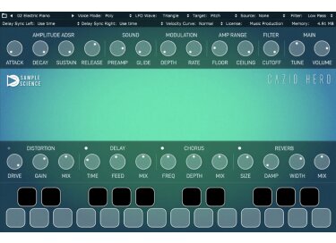 SampleScience Cazio Hero