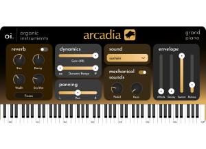 Organic Instruments arcadia: grand piano