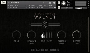 Cinematique Instruments Walnut