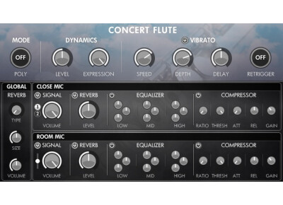 Orange Tree Samples Flute Flight