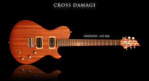 Marceau Guitars Cross Damage