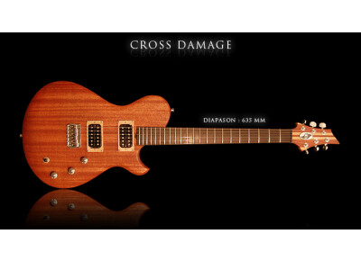 Marceau Guitars Cross Damage