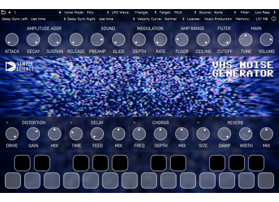 SampleScience VHS Noise Generator