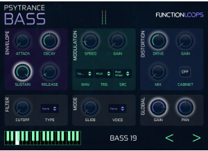 Function Loops Psytrance Bass