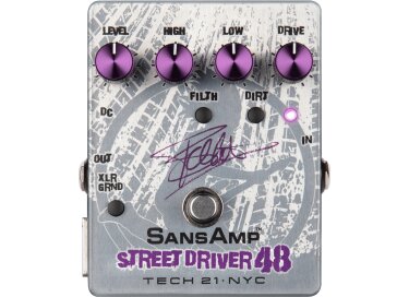 Tech 21 SansAmp Street Driver 48 Frank Bello Signature