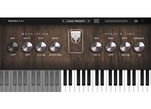 OSC Audio Kalimba Keys