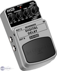TAP TEMPO, Fonction cachée Behringer DD100 Delay