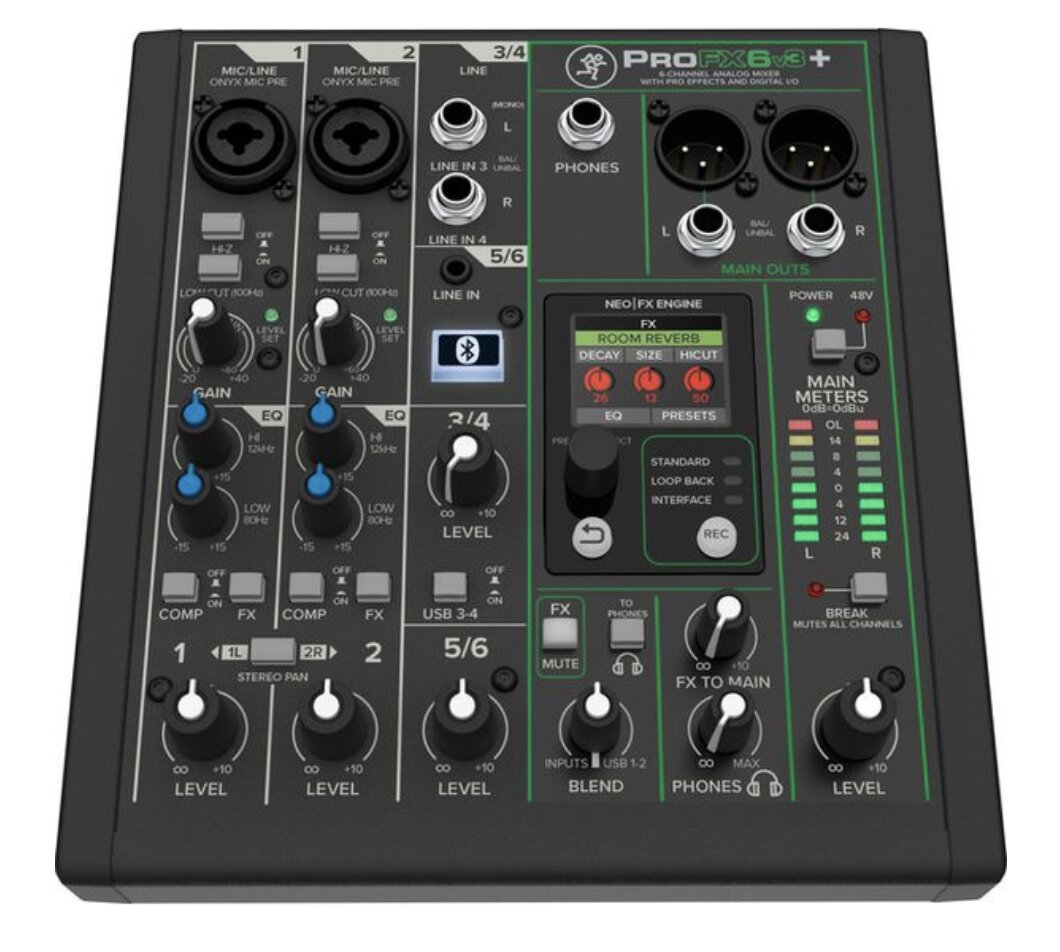 Ecba Audio ProFX6v3+ - Mackie ProFX6v3+ - Audiofanzine