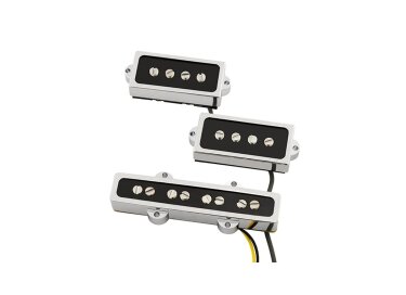 Fender Cobalt Chrome P/J Bass Pickup Set